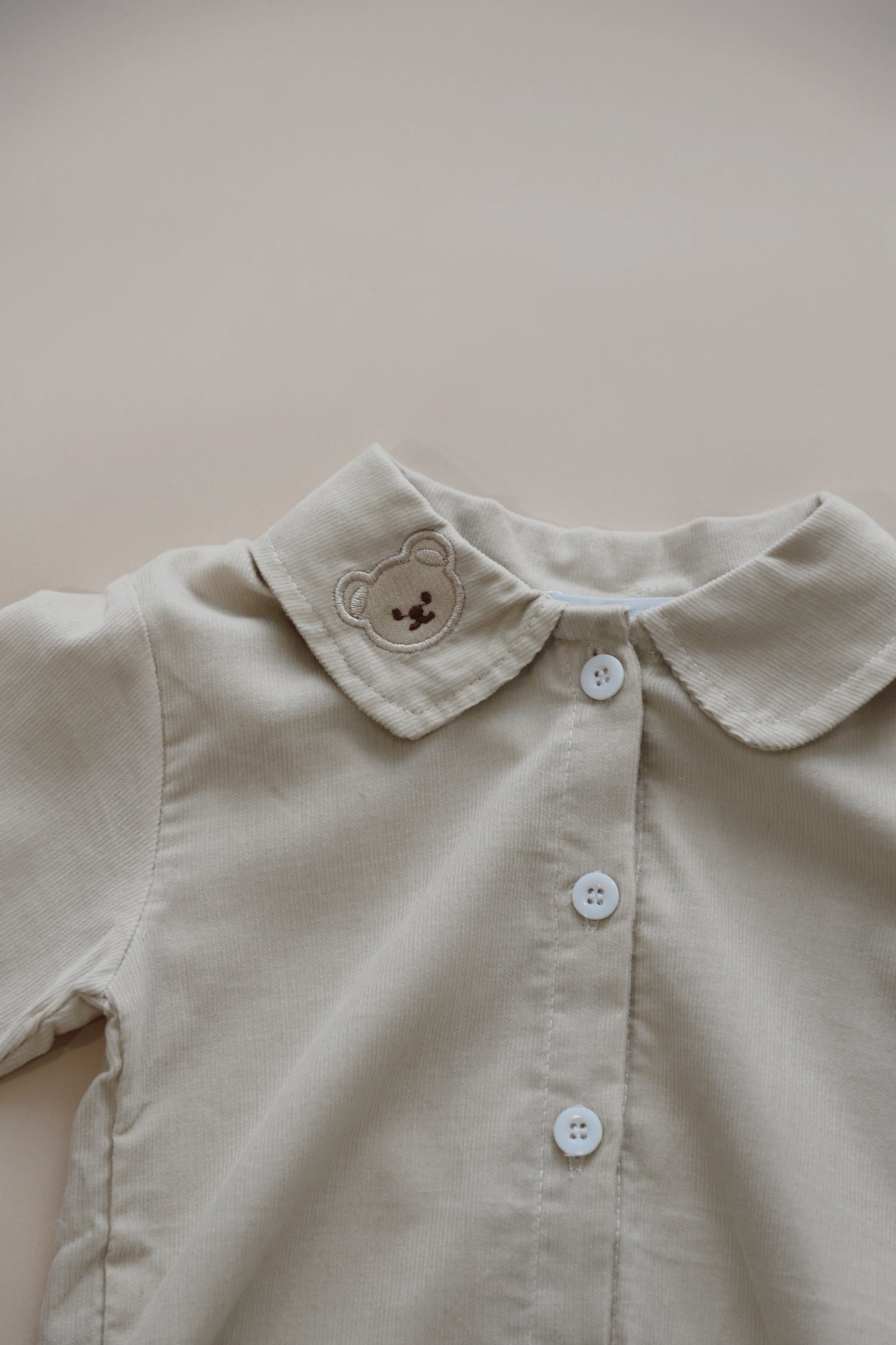 Teddy Collar Button Down